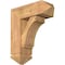 Ekena Millwork Imperial Arts and Crafts Smooth Bracket w/ Offset Brace, Western Red Cedar, 7 1/2"W x 20"D x 24"H BKT0806X20X24IMP03SWR - alternate 1